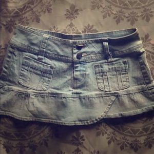 5/$25 Jean Mini Skirt